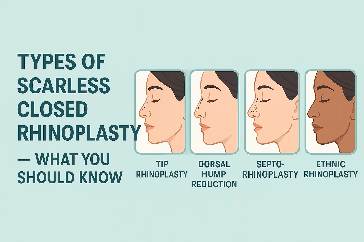 BEST CLOSED RHINOPLASTY SURGERY IN KERALA